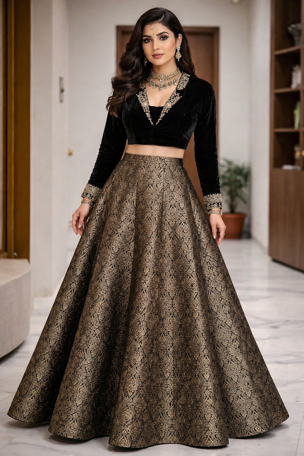 Kaalika Zari Lehenga